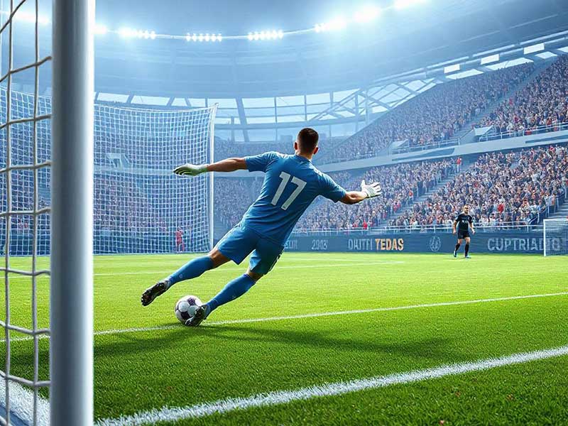 U16国足4-0领先！何思凡门前抽射，皮球击中门将后入网